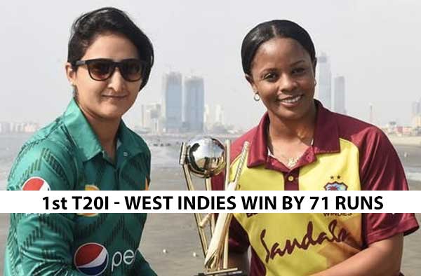 1st T20I - West Indies Women and Deandra Dottin spoil Pakistan Women’s 100th T20I party