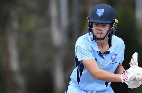 Phoebe Litchfield. Pic Credits: http://twitter.com/AusWomenCricket