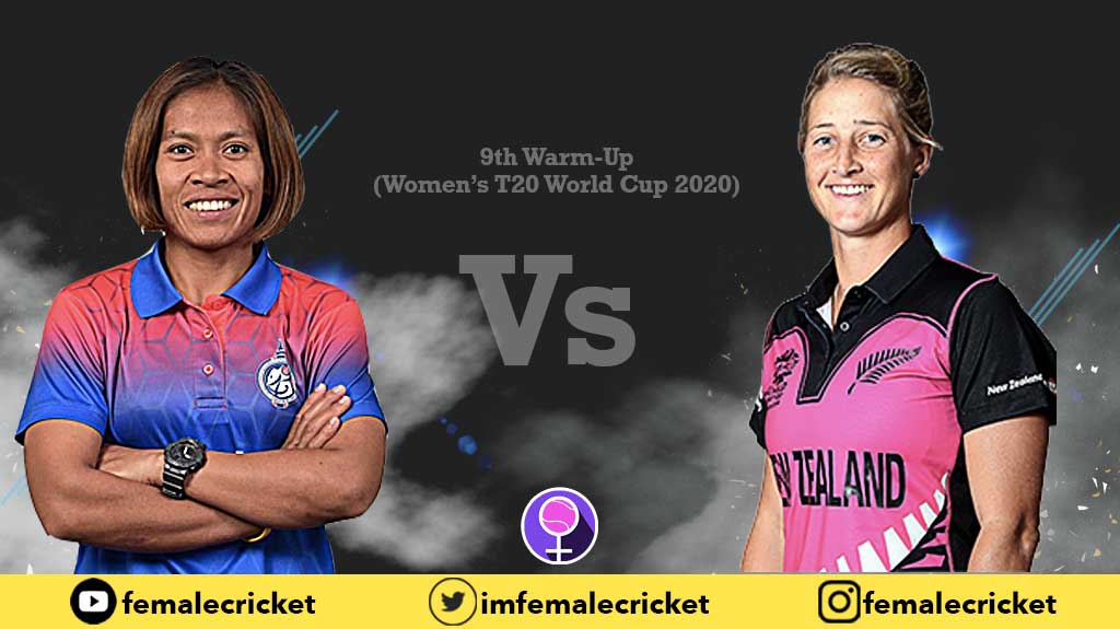 9th Warm Up between Thailand and New Zealand