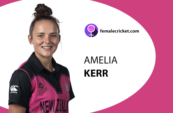 Amelia Kerr. Women's T20 World Cup 2020