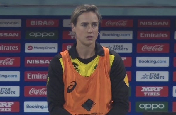 Nervous Ellyse Perry