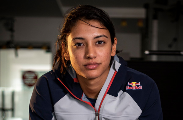 Smriti Mandhana. Pic Credits: Redbull