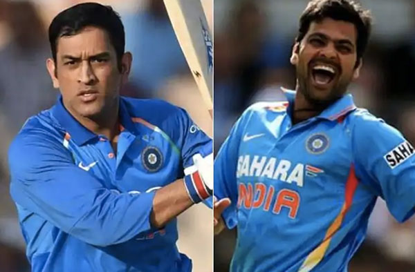 MS Dhoni and RP Singh