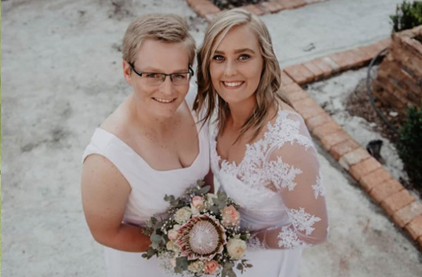 Lizelle Lee with Tanja Cronje