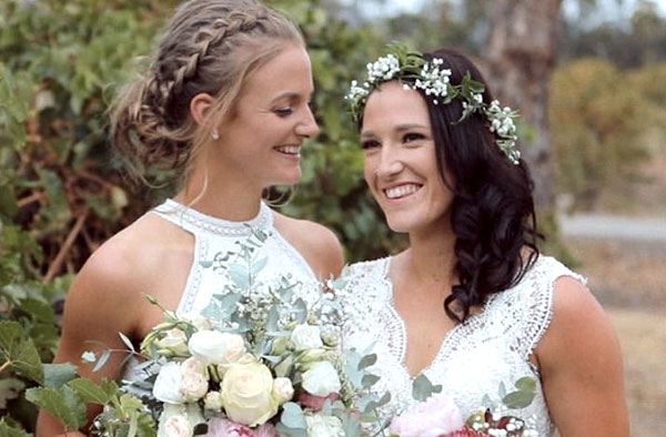 Megan Schutt and Jess Holyoake