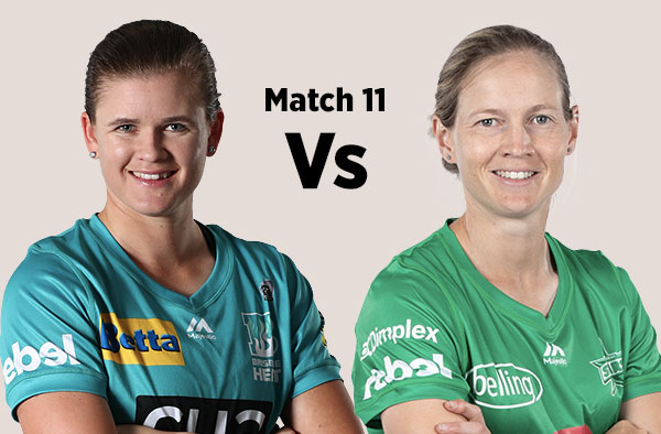 Brisbane Heat vs Melbourne Stars in WBBL 2021