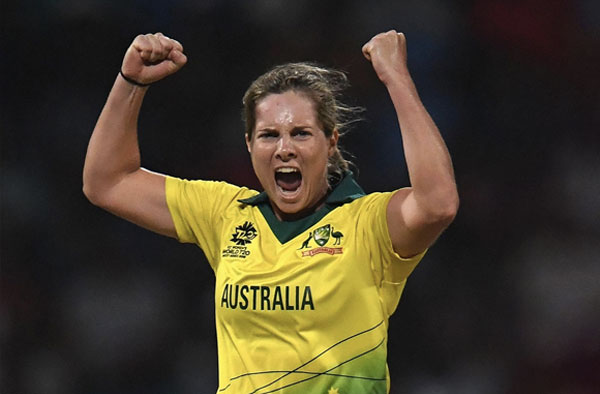 Sophie Molineux celebrating a Wicket. PC: cricket.com.au