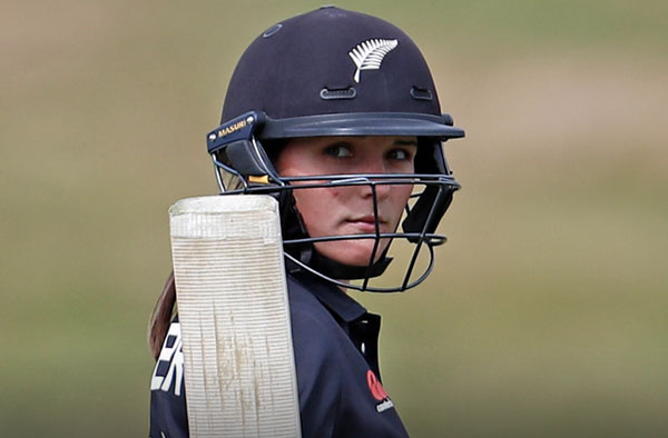 Amelia Kerr's all-round heroic thrash India by 63 Runs to take 4-0 Series Lead. PC: Twitter