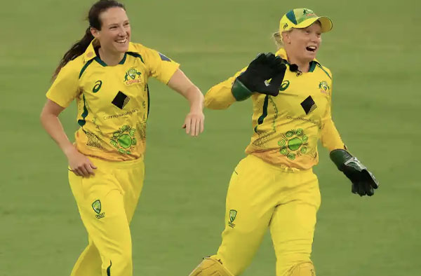 Megan Schutt completes 100 ODI Wicket Milestone. PC: Getty Images