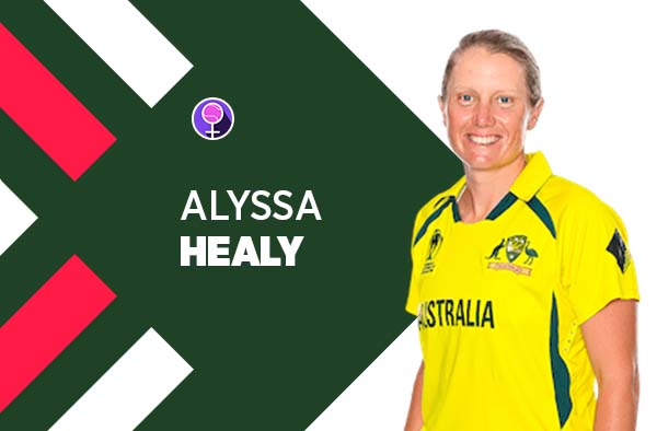 Player Profile of Alyssa Healy in Women's Cricket World Cup 2022. PC: jeetwin888.com