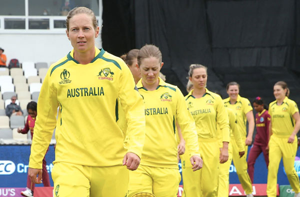 Mighty Australia beat West Indies by 157 Runs to enter Final of World Cup 2022. PC: ICC/GettyImages