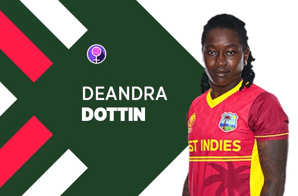 Player Profile of Deandra Dottin in Women's Cricket World Cup 2022. PC: jeetwin888.com