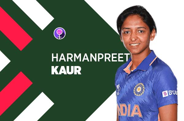 Player Profile of Harmanpreet Kaur in Women's Cricket World Cup 2022. PC: jeetwin888.com
