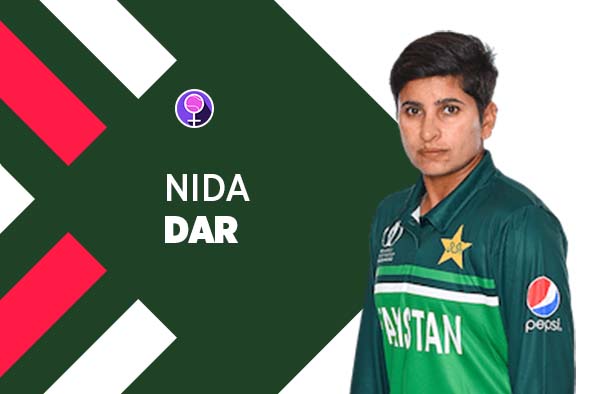 Player Profile of Nida Dar in Women's Cricket World Cup 2022. PC: jeetwin888.com