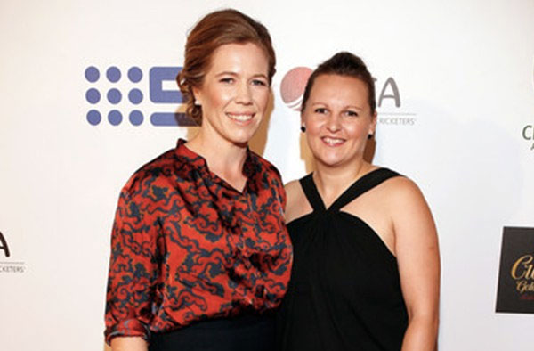 Alex Blackwell and Lynsey Askew