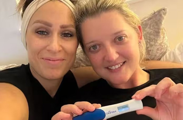 Sarah Taylor and Diana Main