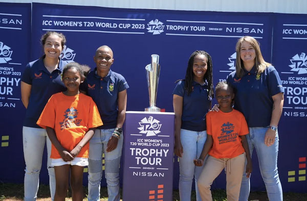 The ICC Women’s T20 World Cup Trophy Tour Schedule Announced. PC: ICC Media Release