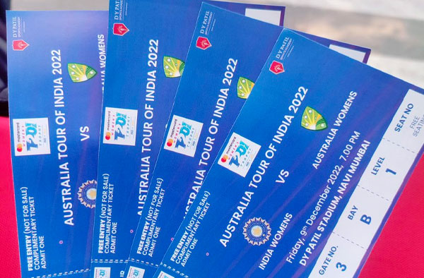 Where to get tickets for India vs Australia Women's T20I?