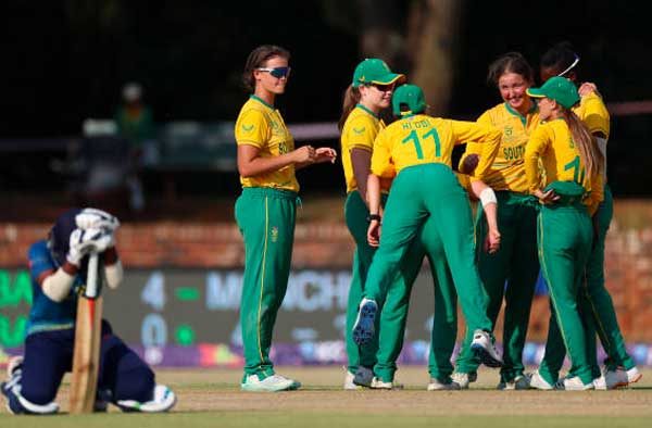 South Africa edged Sri Lanka in an absolute thriller. PC: Getty Images