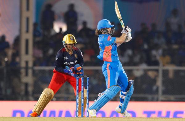 Nat Sciver scores a half-century against RCB. PC: Twitter