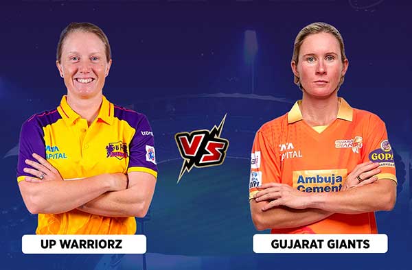 Match 3: UP Warriorz v Gujarat Giants | Squads | Players to Watch | Fantasy Playing XI | Live streaming