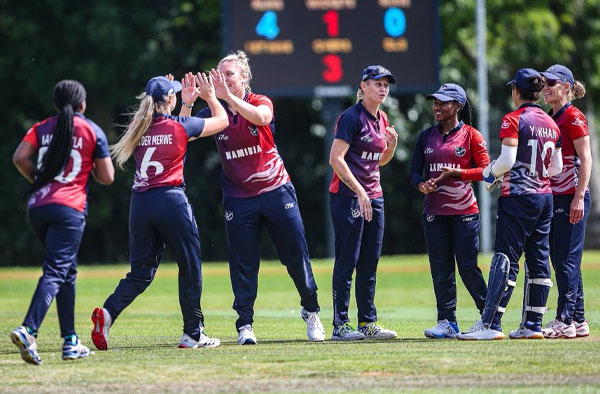 Namibia Women's Cricket Team. PC: Twitter