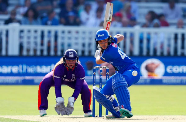 Amelia Kerr's unbeaten 60 goes in vain, Superchargers enter playoffs. PC: Getty Images