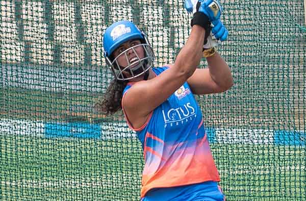 Chloe Tryon. PC: Mumbai Indians
