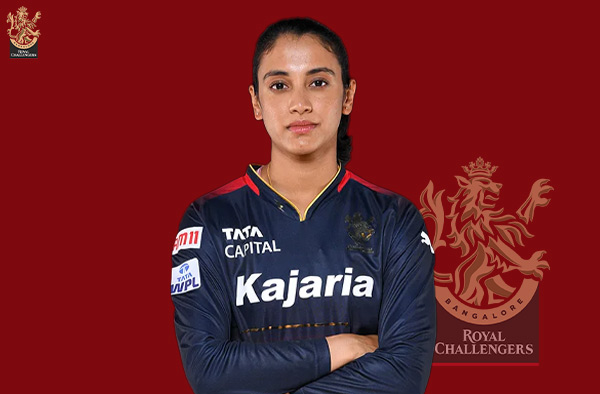 Smriti Mandhana for Royal Challengers Bangalore in WPL. PC: Female Cricket