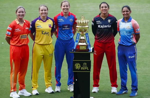 5 Teams participated in WPL 2024. PC: Twitter