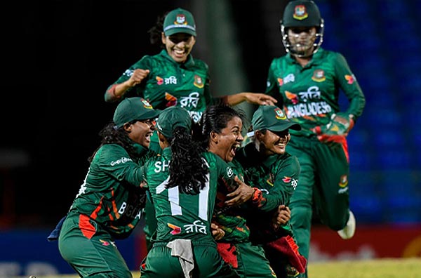 Bangladesh registers first-ever win over West Indies, keep World Cup qualification hopes alive