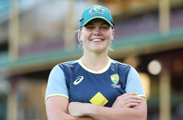 Georgia Voll makes her T20I debut replacing Injured Alyssa Healy
