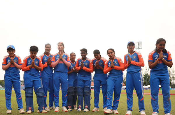 Parunika Sisodia, Vaishnavi Sharma, and G Kamalini lead India U19 to successive World Cup finals