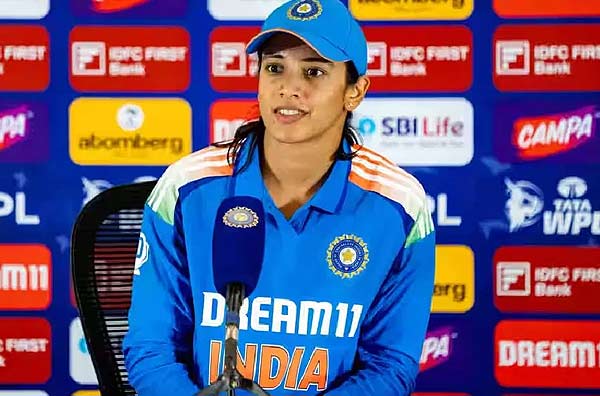 What did Smriti Mandhana say following India's dominant series win over Ireland?