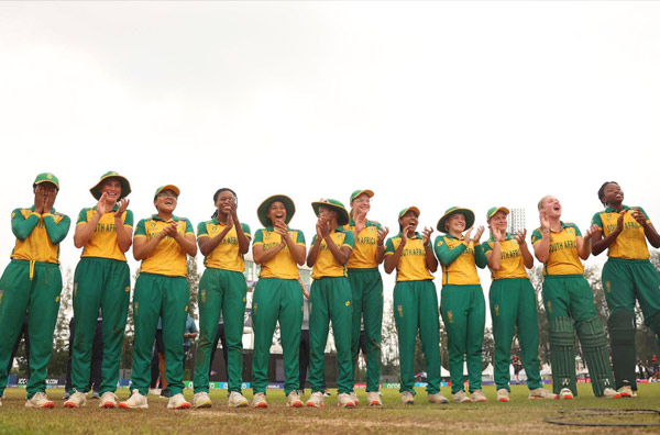 Ashleigh van Wyk, Jemma Botha, and Kayla Reyneke lead South Africa U19 to first-ever final
