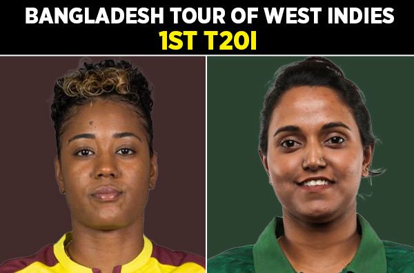 1st T20I: West Indies Women vs Bangladesh Women | Squads | Players to Watch | Fantasy Playing XI | Live Streaming | Pitch Report