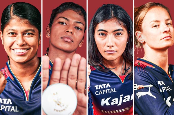 Jositha VJ, Prema Rawat, Raghvi Bist, and Danni Wyatt-Hodge debut for RCB in WPL 2025 opener