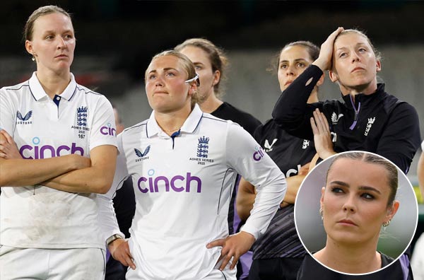 "It's a really sad place for England men and England women to be in," says Alex Hartley