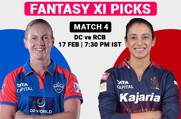 Match 4 – Fantasy XI Picks for Delhi Capitals vs Royal Challengers Bengaluru