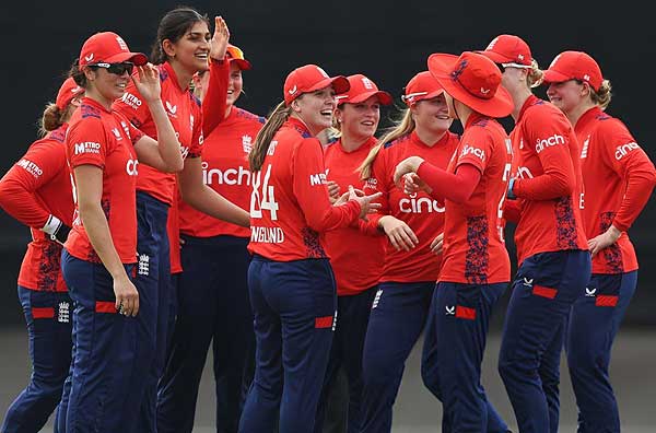 Mahika Gaur, Paige Scholfield lead as England 'A' off to a winning start in multi-format series