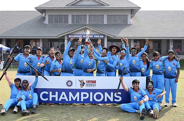 Mumbai crush Madhya Pradesh by 113 runs to secure the Women's U23 One Day Trophy