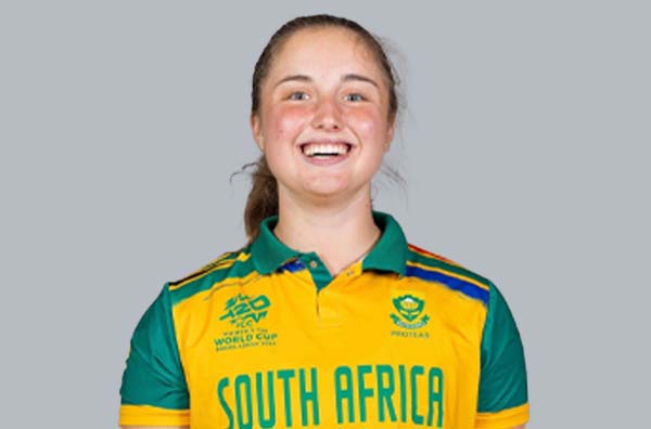 Miane Smit for South Africa U19 Women's Cricket Team