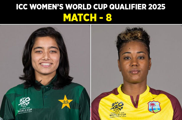 Match 8: Pakistan Women vs West Indies Women | Squads | Players to Watch | Fantasy Playing XI | Live Streaming | Pitch Report