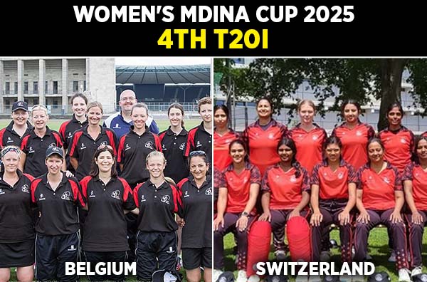 4th T20I: Belgium Women vs Switzerland Women | Squads | Players to Watch | Fantasy Playing XI | Live Streaming | Pitch Report