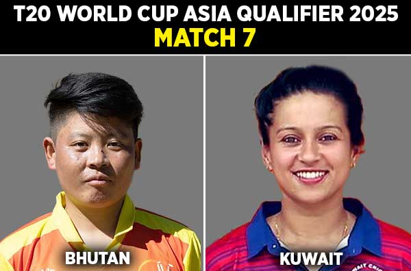 Match 7: Bhutan Women vs Kuwait Women | Squads | Players to Watch | Fantasy Playing XI | Live Streaming | Pitch Report