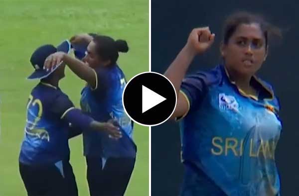 Watch Video: Sri Lankan Teen Sensation Dewmi Vihanga Claims Her First ODI Fifer