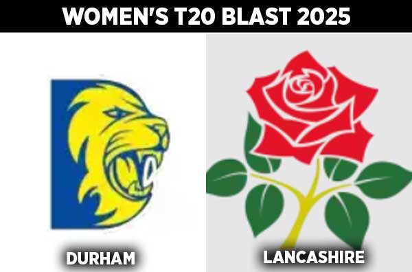 Match 6: Durham Women vs Lancashire Women | Squads | Players to Watch | Fantasy Playing XI | Live Streaming | Pitch Report