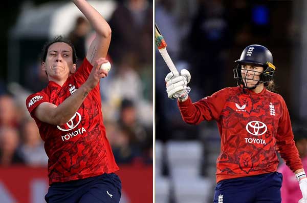 Emily Arlott and Nat Sciver-Brunt lead England to T20I series win over West IndiesEmily Arlott and Nat Sciver-Brunt lead England to T20I series win over West Indies