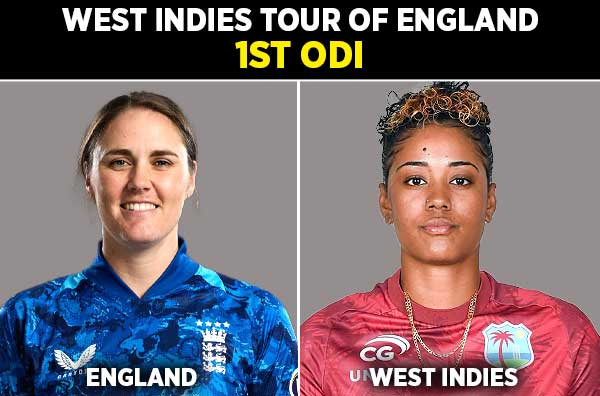 1st ODI: England Women vs West Indies Women | Squads | Players to Watch | Fantasy Playing XI | Live Streaming | Pitch Report