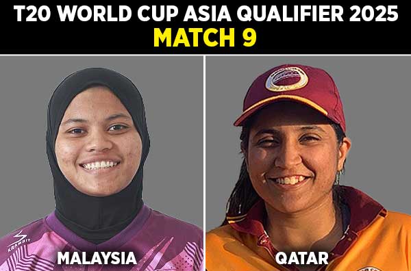 Match 9: Malaysia Women vs Qatar Women | Squads | Players to Watch | Fantasy Playing XI | Live Streaming | Pitch Report